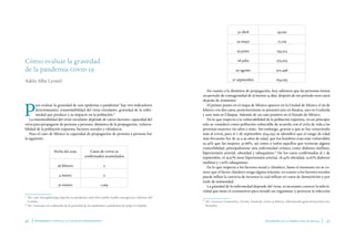 Enfermería y covid-19: la voz de sus protagonistas Enfermería en la primer línea de batalla
40 41
Cómo evaluar la gravedad...