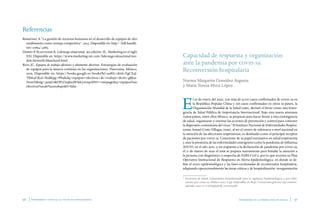 Enfermería y covid-19: la voz de sus protagonistas Enfermería en la primer línea de batalla
56 57
Referencias
Bermúdez A.“...
