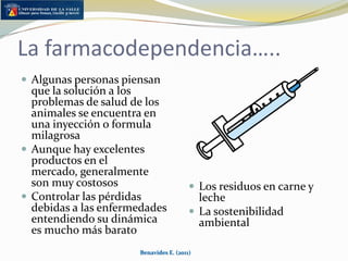 Administración Sostenible de la tierra“Administración sostenible de la tierra" es un término usado para describir técnicas agrícolas y agropecuarias que buscan tres objetivos: Sistemas rentablesSalud ambientalCalidad de vidaBenavides E. (2011)