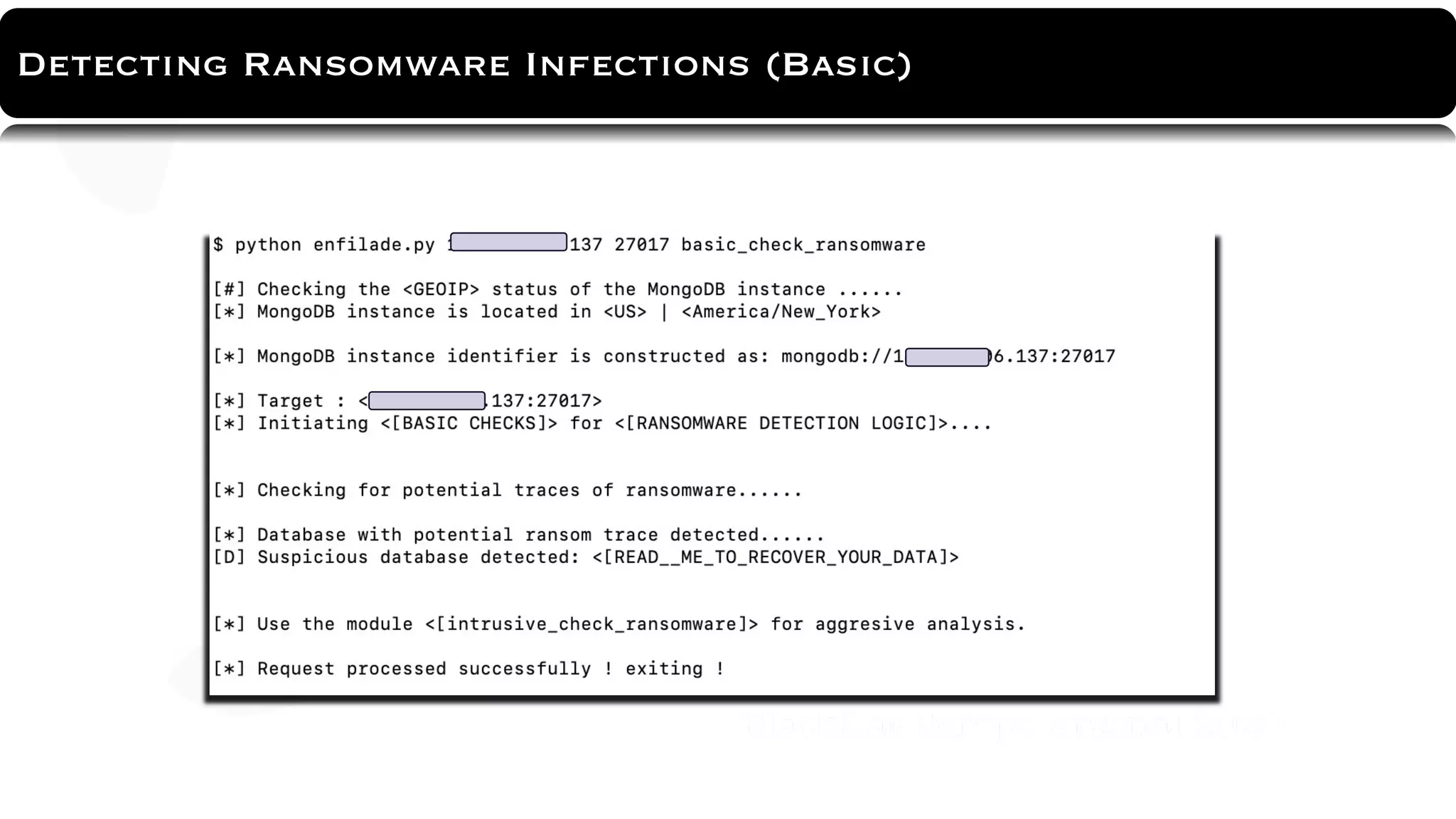 About Tool
Detecting Ransomware Infections (Basic)
 