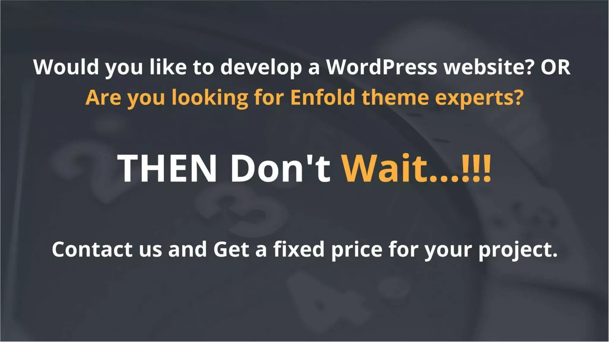 Hire Enfold Expert Developer - The App Ideas