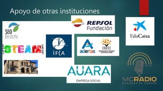 Apoyo de otras instituciones
 