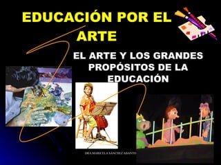 EDUCACIÓN POR EL ARTE EL ARTE Y LOS GRANDES PROPÓSITOS DE LA EDUCACIÓN 