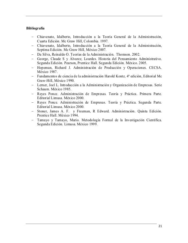 Enfoque clásico de la Administración UNICAH (2010)