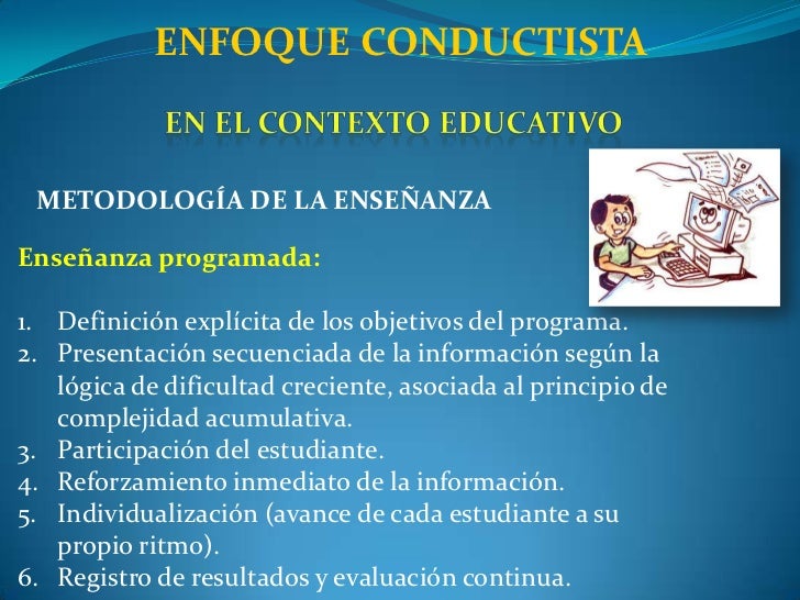 Enfoque conductista