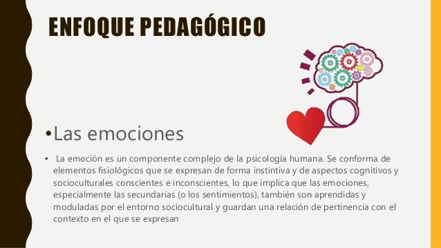 Enfoque educacion socioemocional