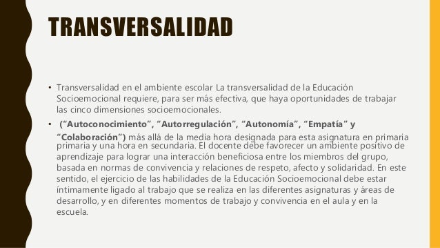Enfoque educacion socioemocional