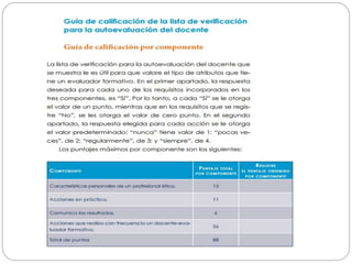Enfoque formativo de la evaluación