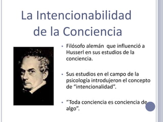 Edmund HusserlFue un filósofo matemático y judío q dio inicio al enfoque fenomenológico