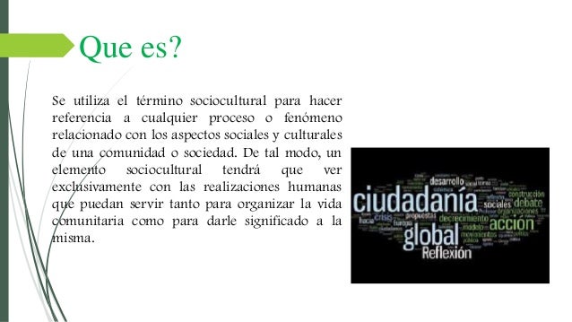 Enfoque sociocultural