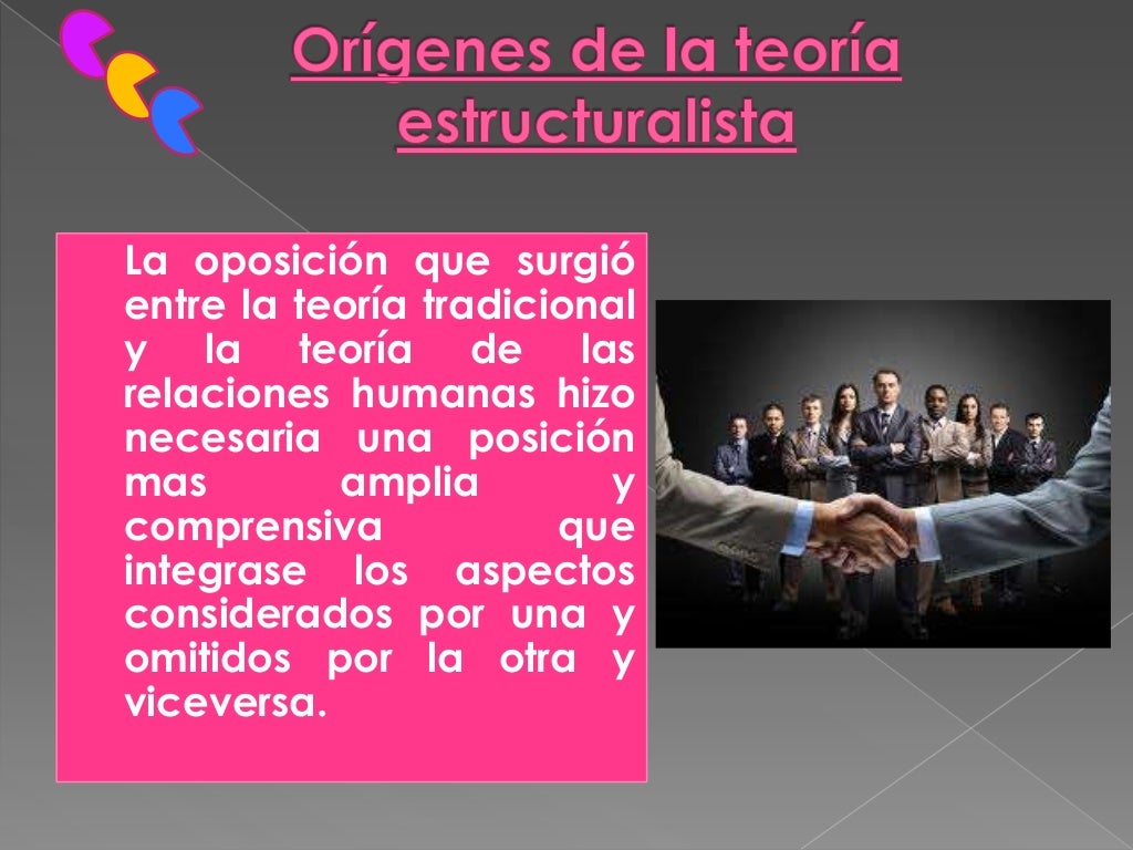 Enfoque y teoria estructuralista de administración Enfoque y teoria estructuralista de administración