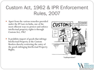 Enforcement Of Intellectual Property Rights Through Customs Vpd Final ...