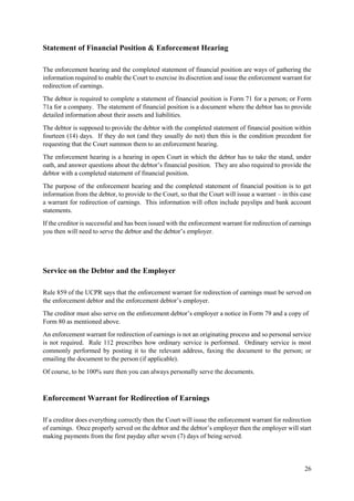 71a Form Example Enforcement of Money Orders in Queensland | PDF