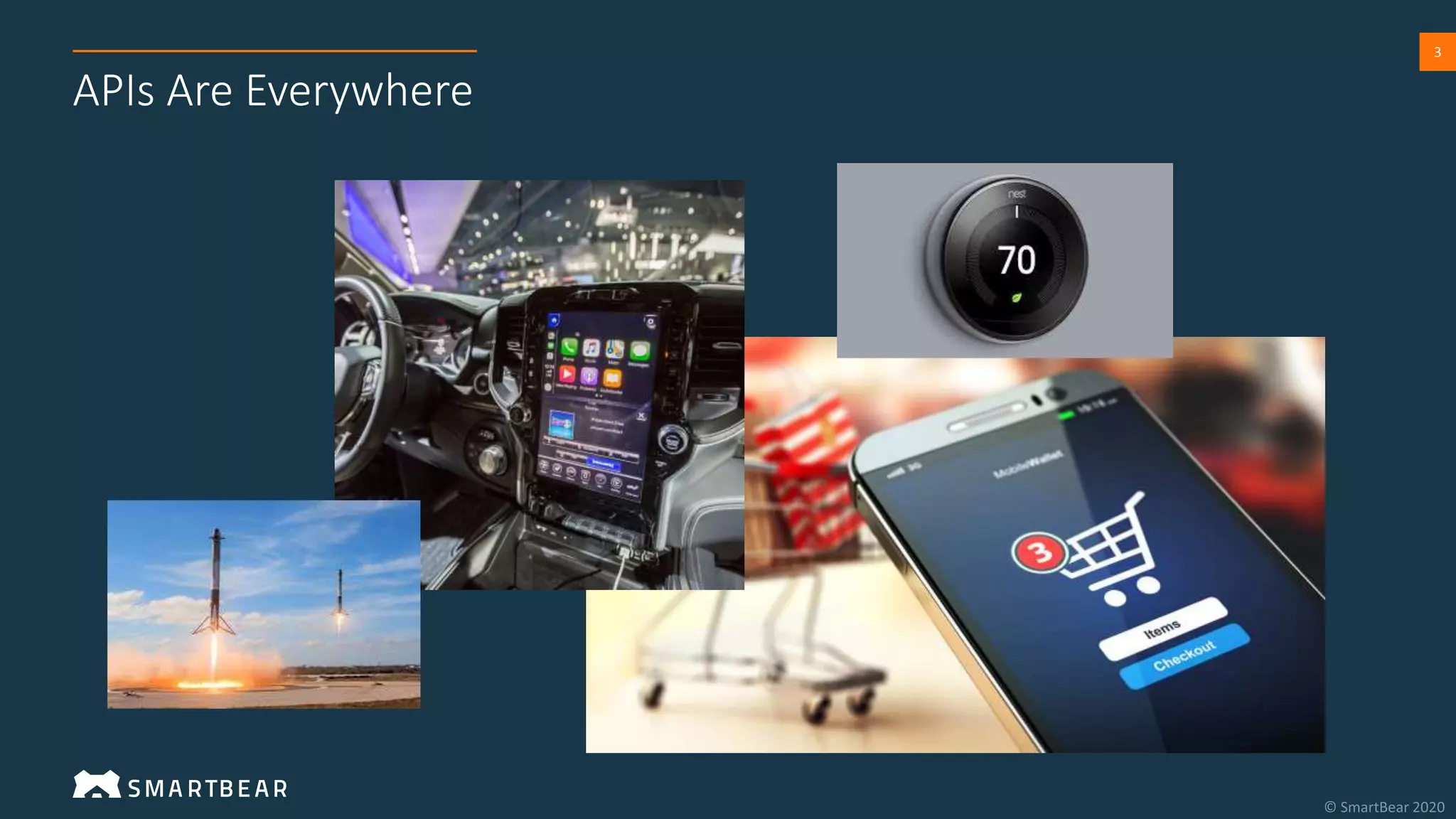 3
APIs Are Everywhere
 