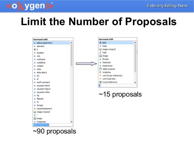 training for oxygen xml editor