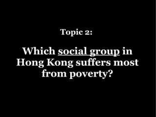 English presentation - poverty