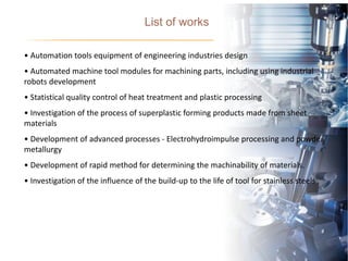 Technology of Mechanical engineering | PDF