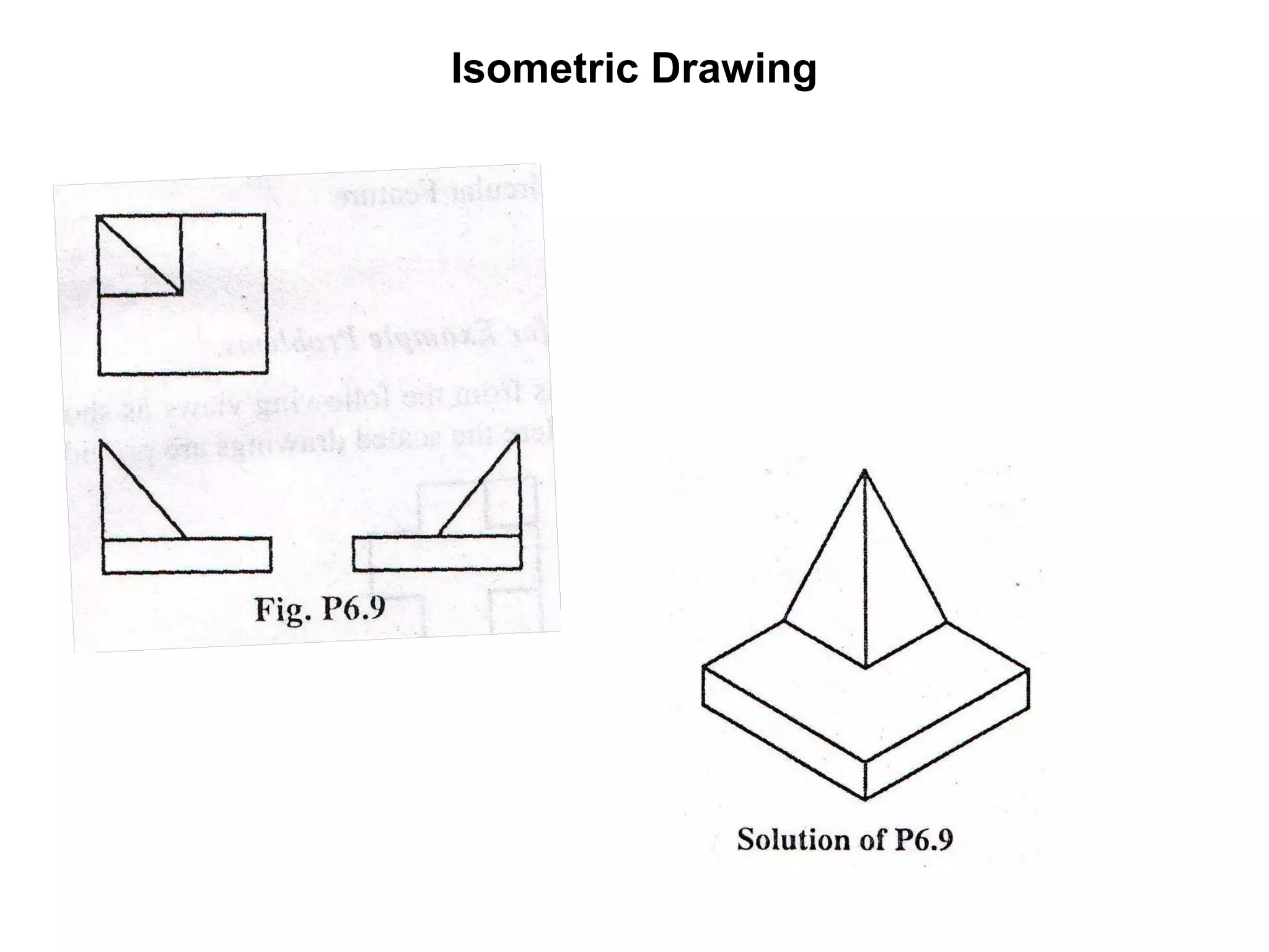 Isometric Drawing 
 