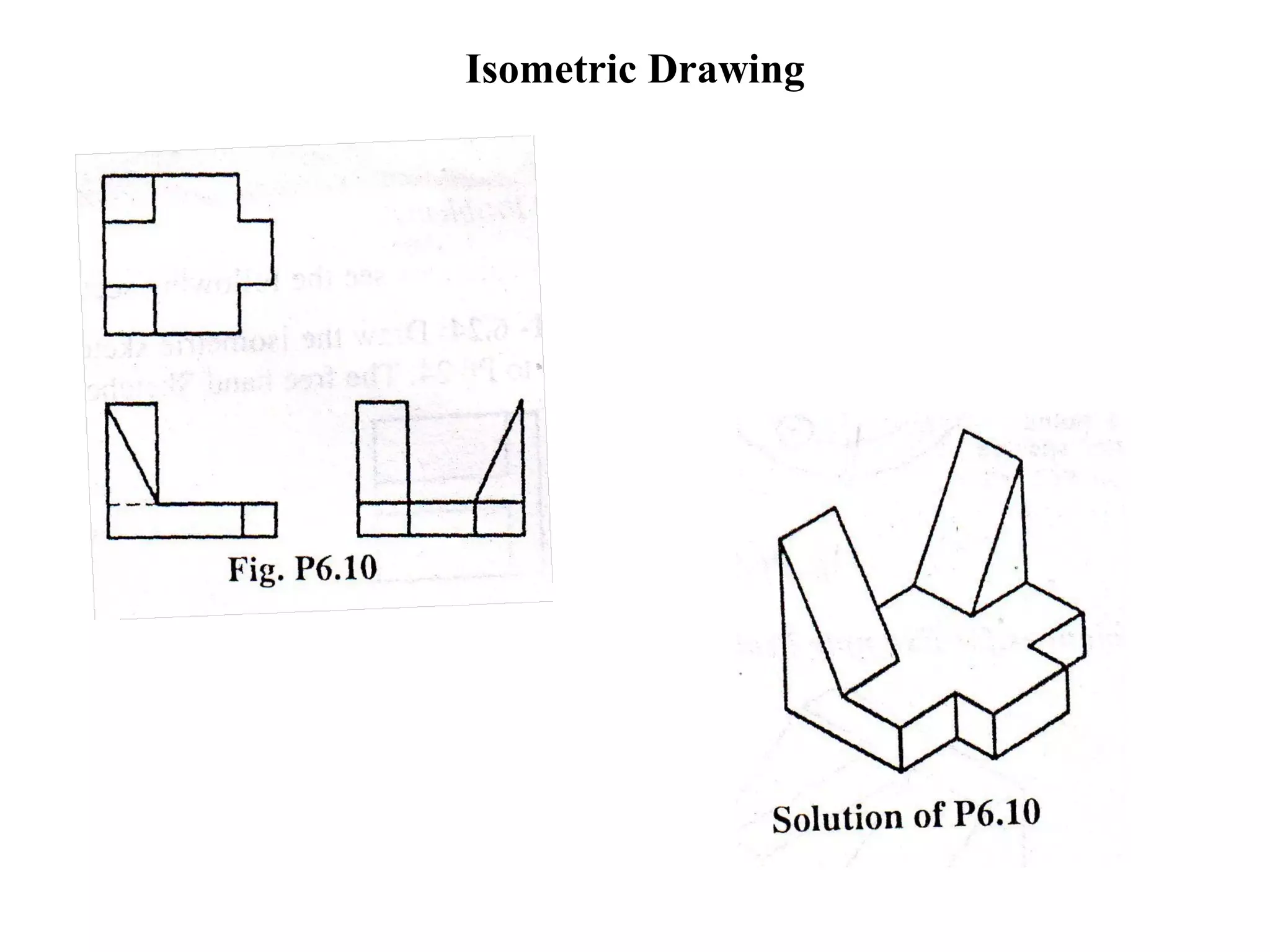 Isometric Drawing 
 