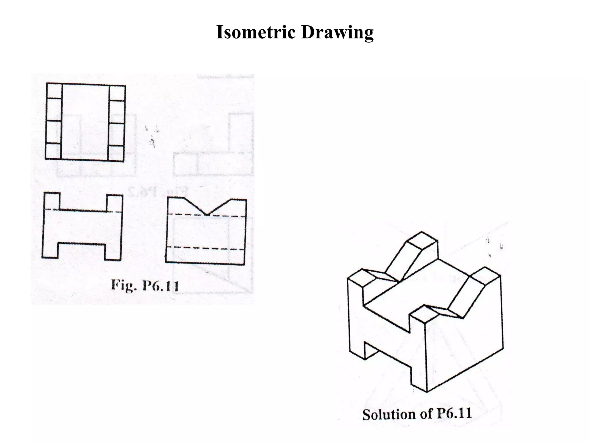 Isometric Drawing 
 