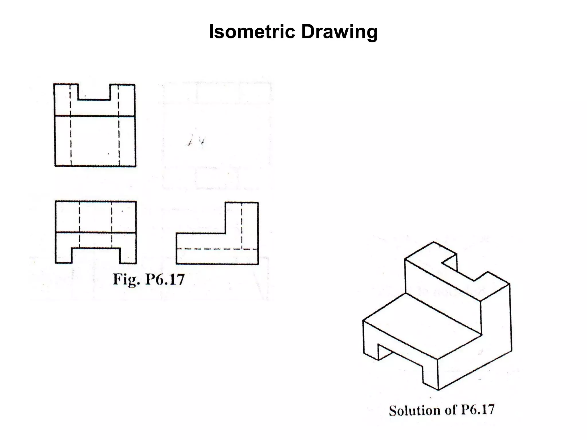 Isometric Drawing 
 