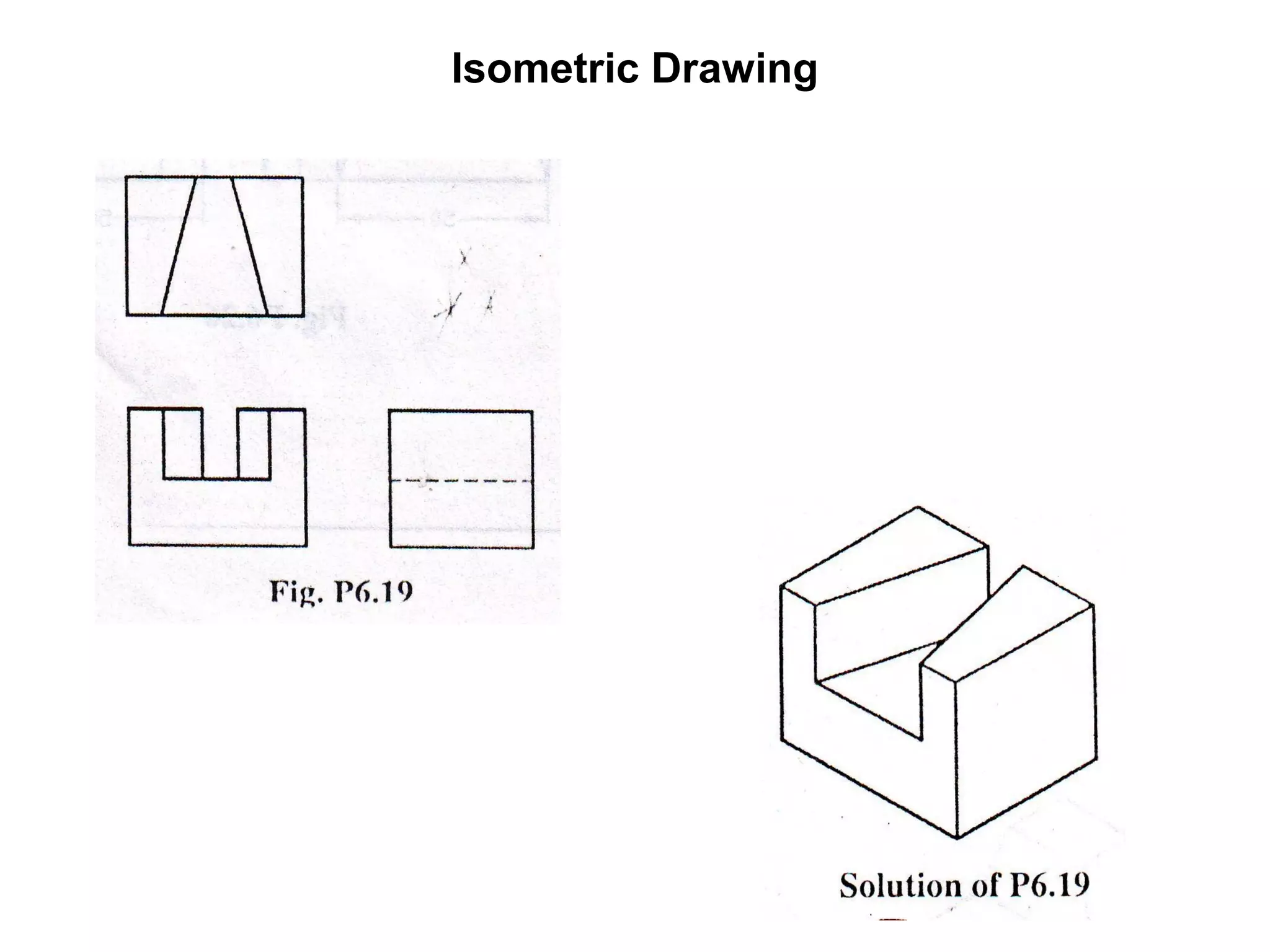 Isometric Drawing 
 