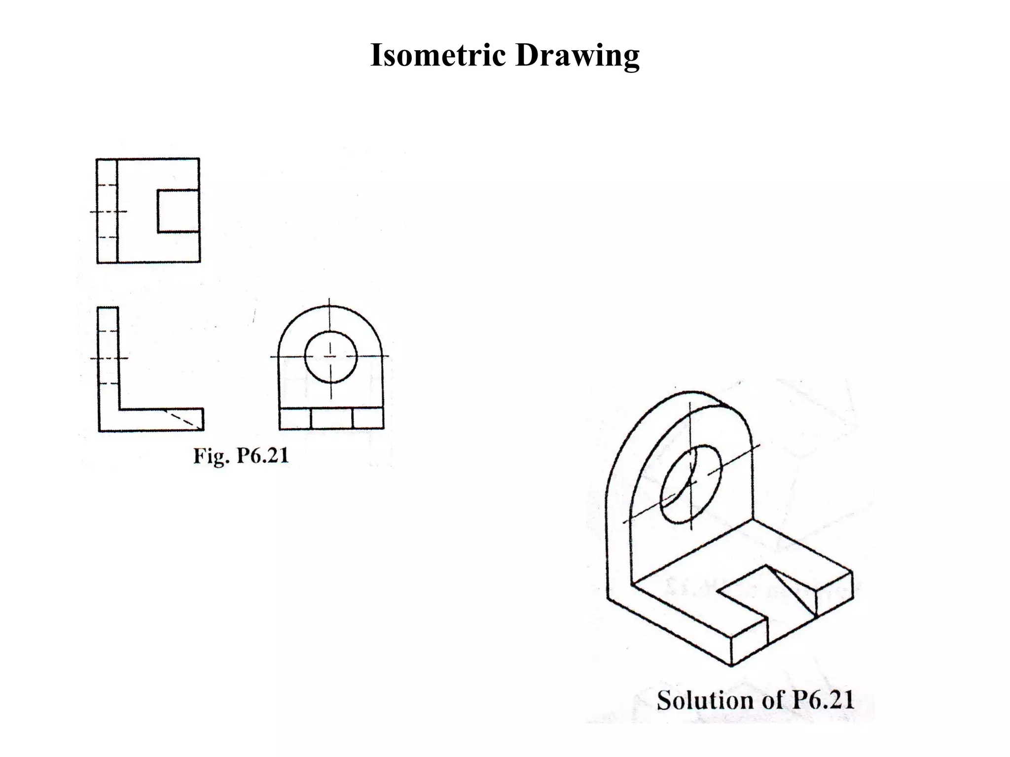 Isometric Drawing 
 