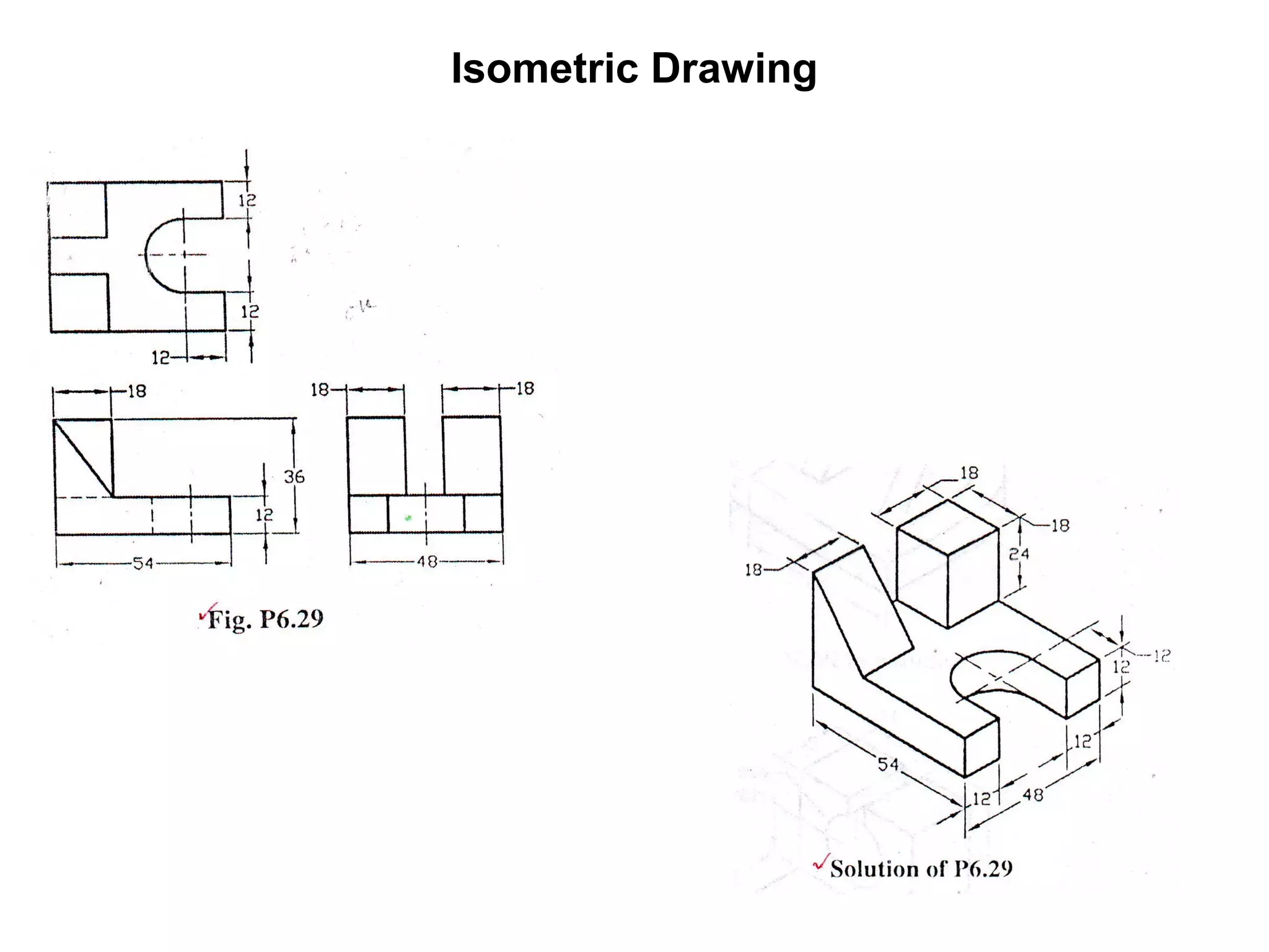 Isometric Drawing 
 