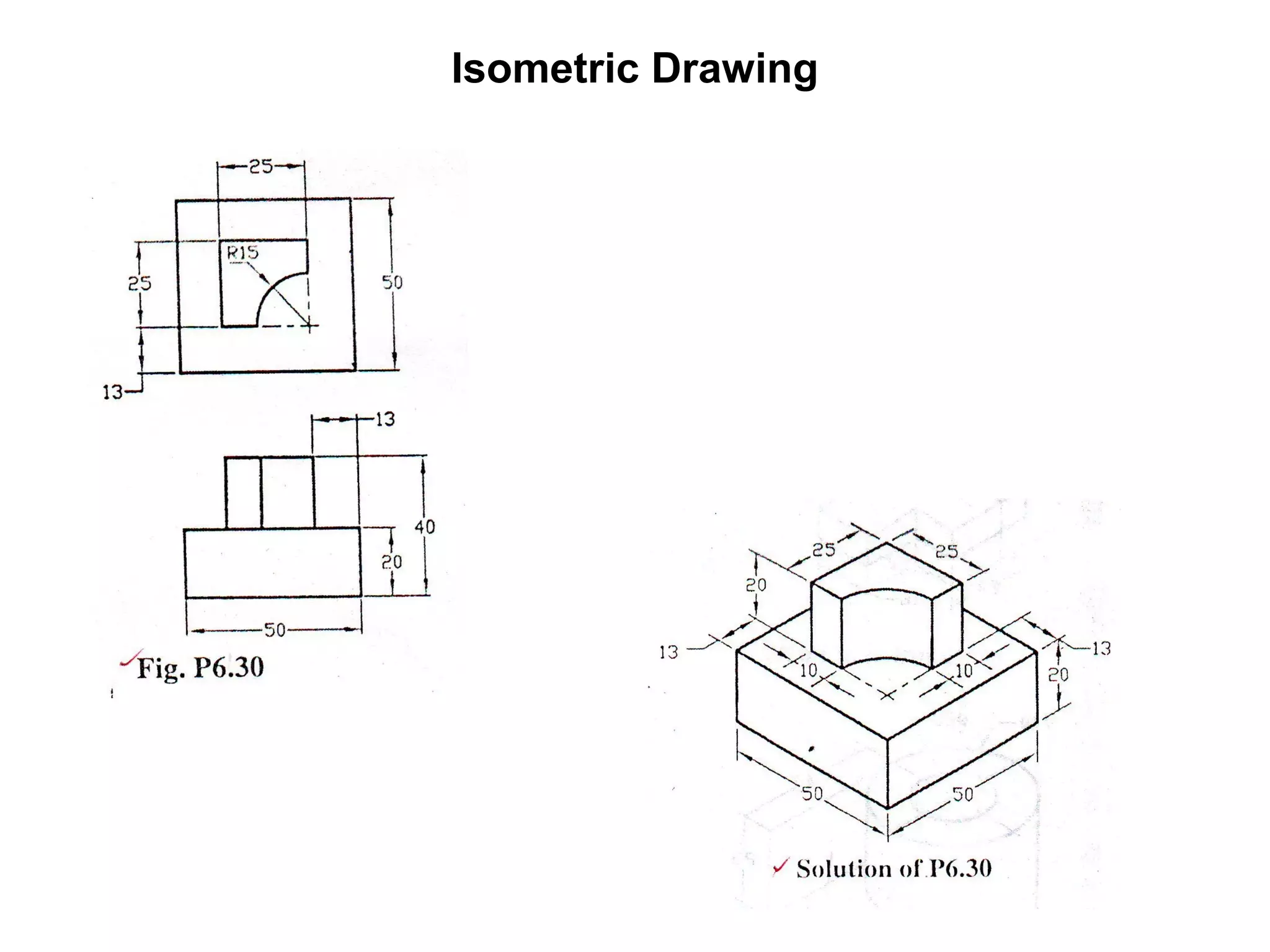 Isometric Drawing 
 