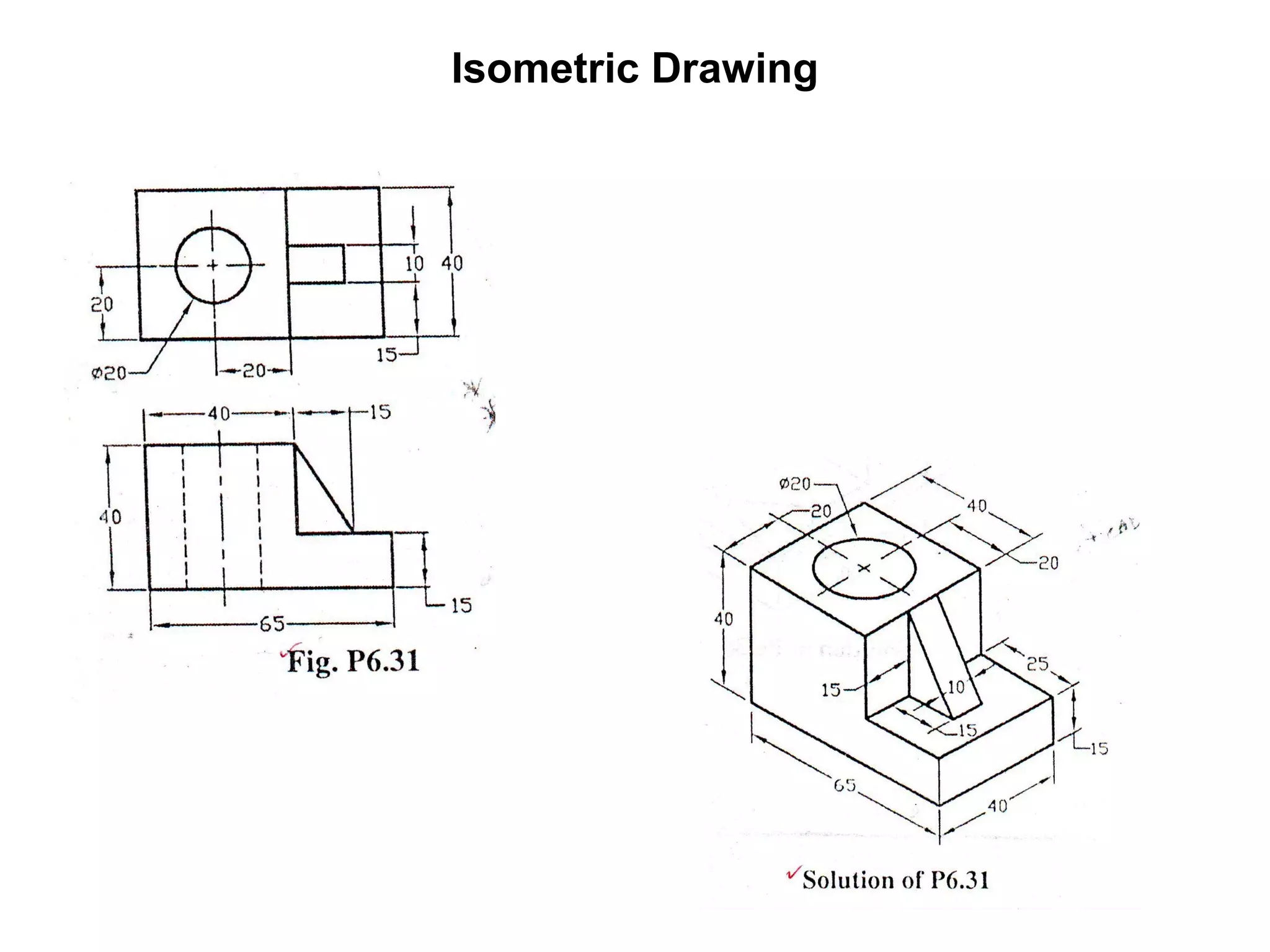 Isometric Drawing 
 