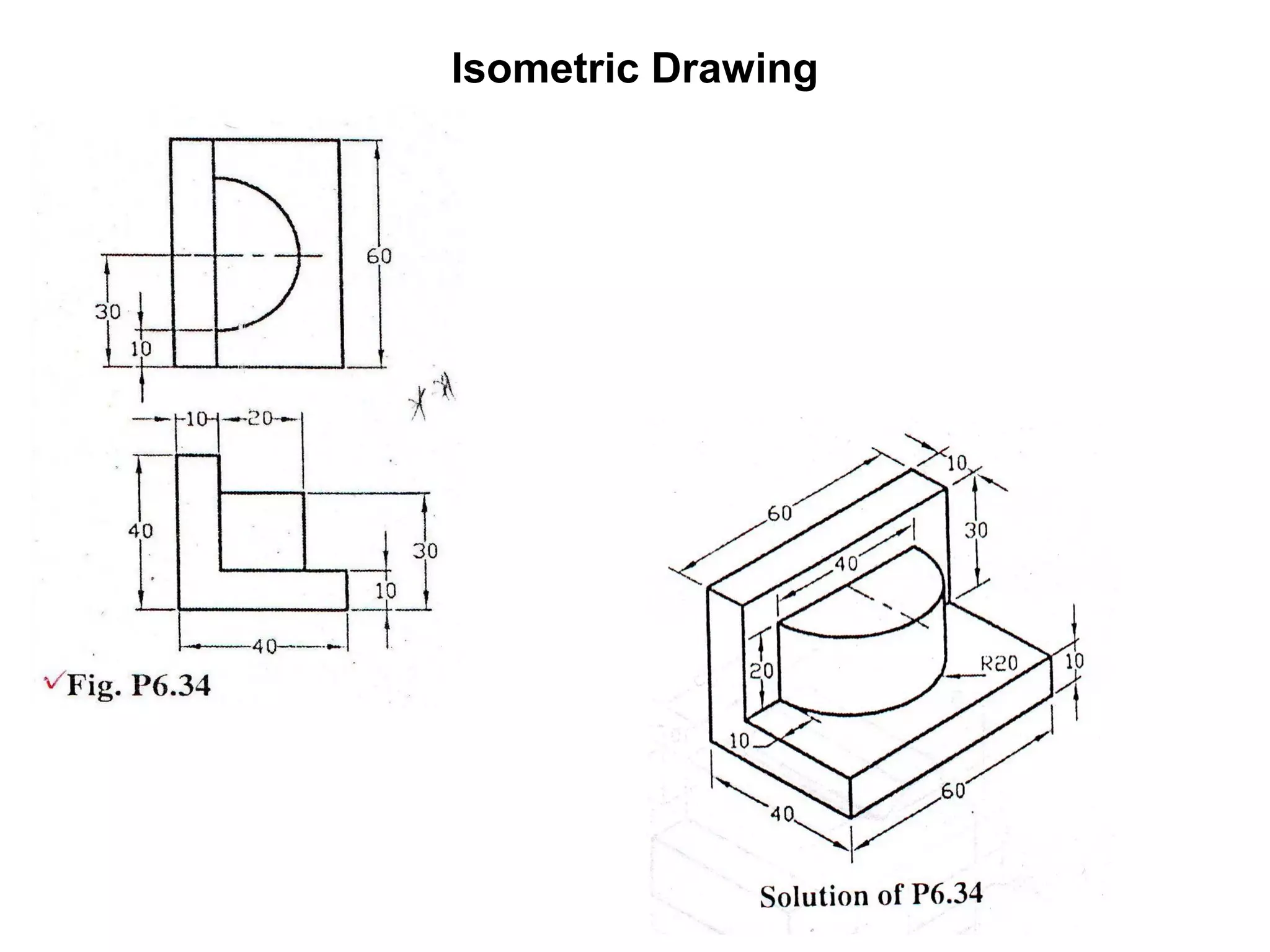 Isometric Drawing 
 