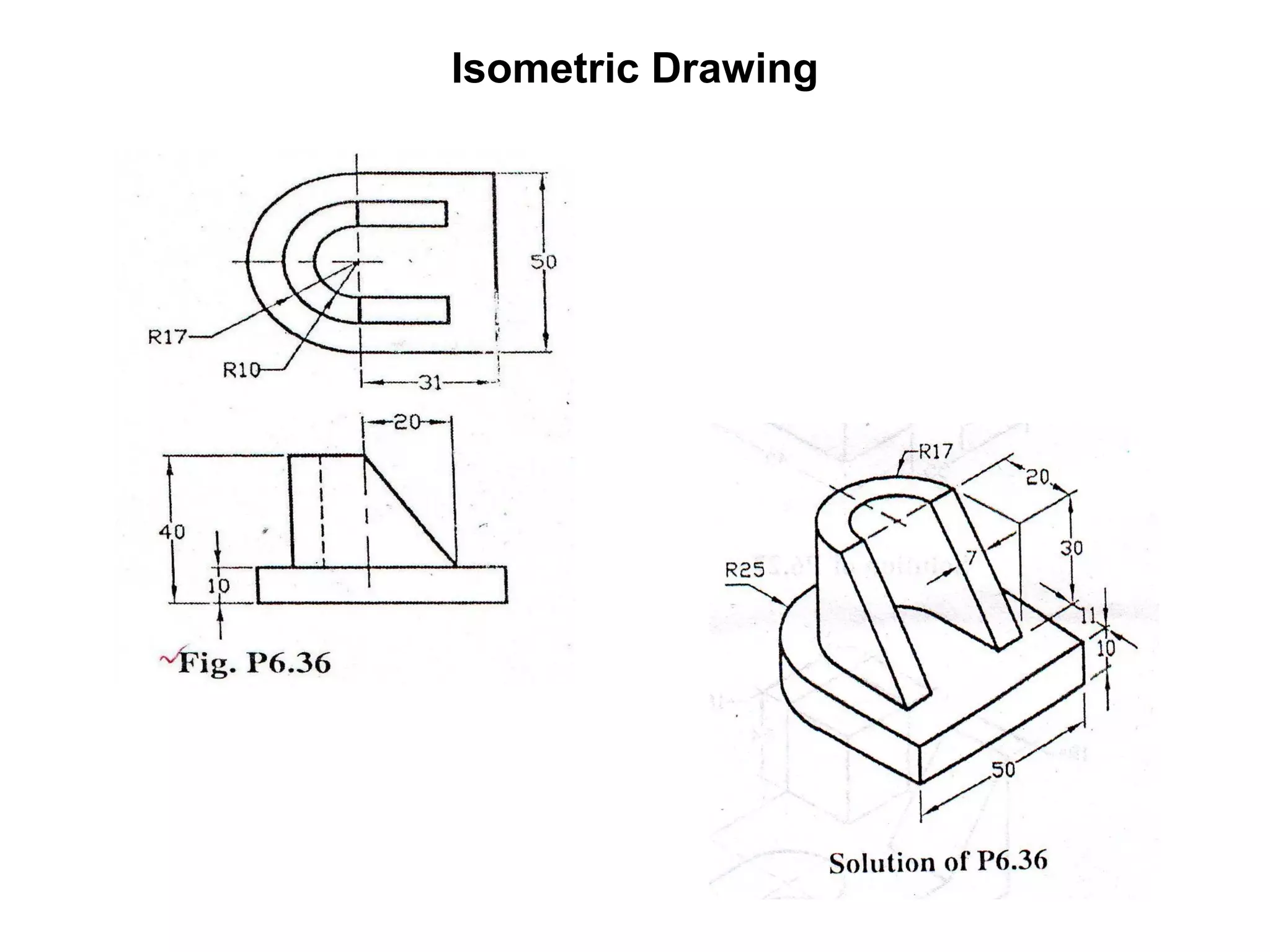 Isometric Drawing 
 