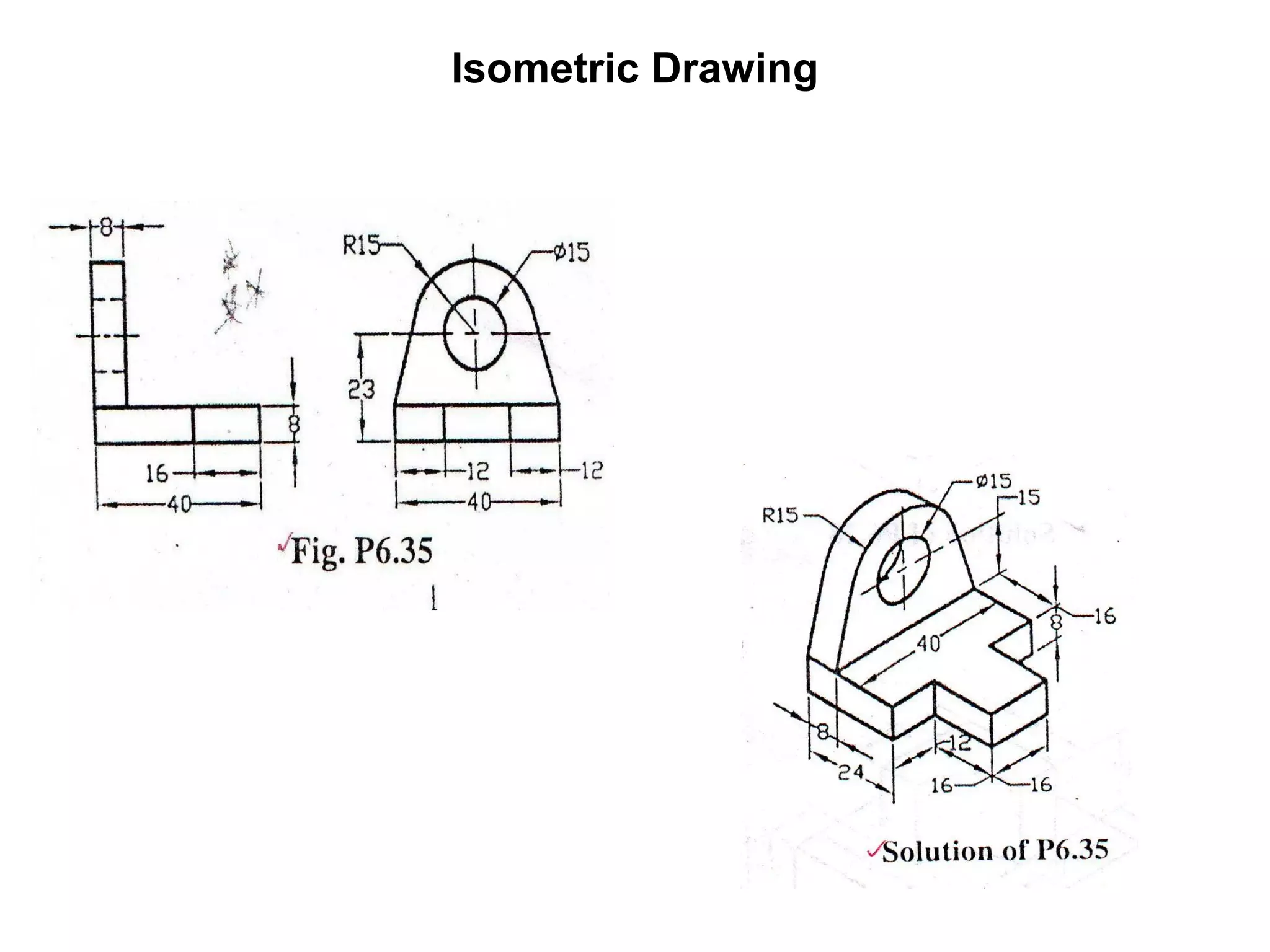 Isometric Drawing 
 