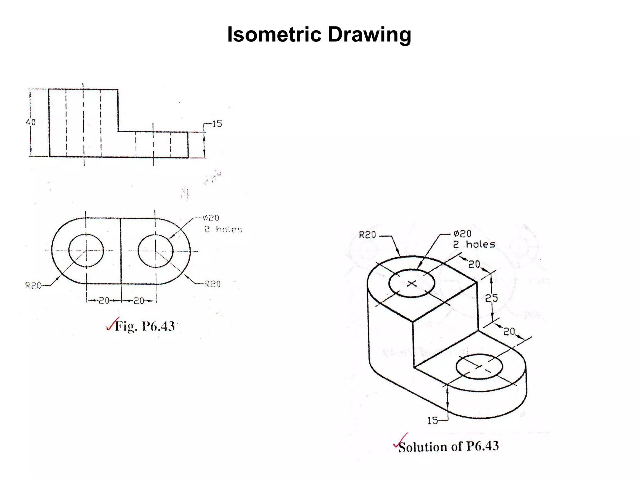 Isometric Drawing 
 