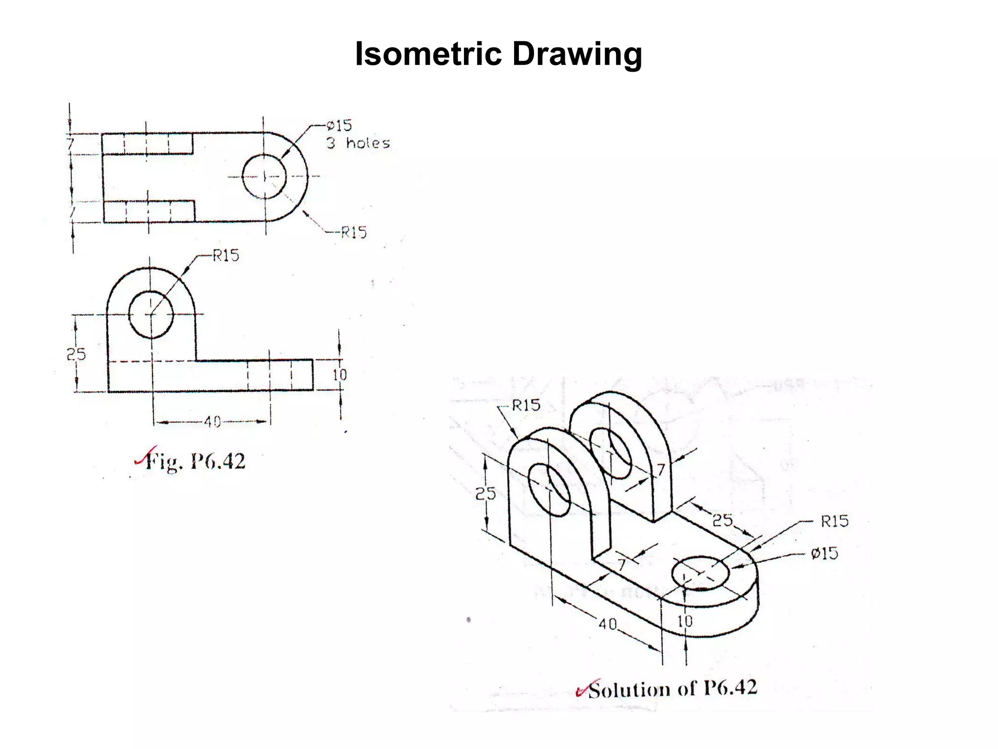 Isometric Drawing 
