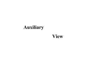 Auxiliary 
View 
 