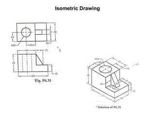 Isometric Drawing 
 
