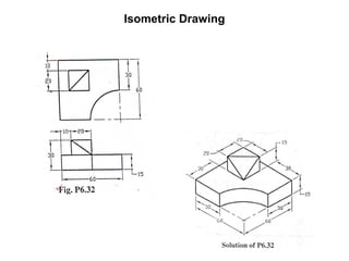Isometric Drawing 
 