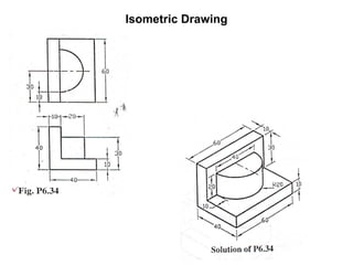 Isometric Drawing 
 