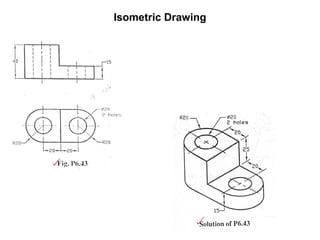 Isometric Drawing 
 