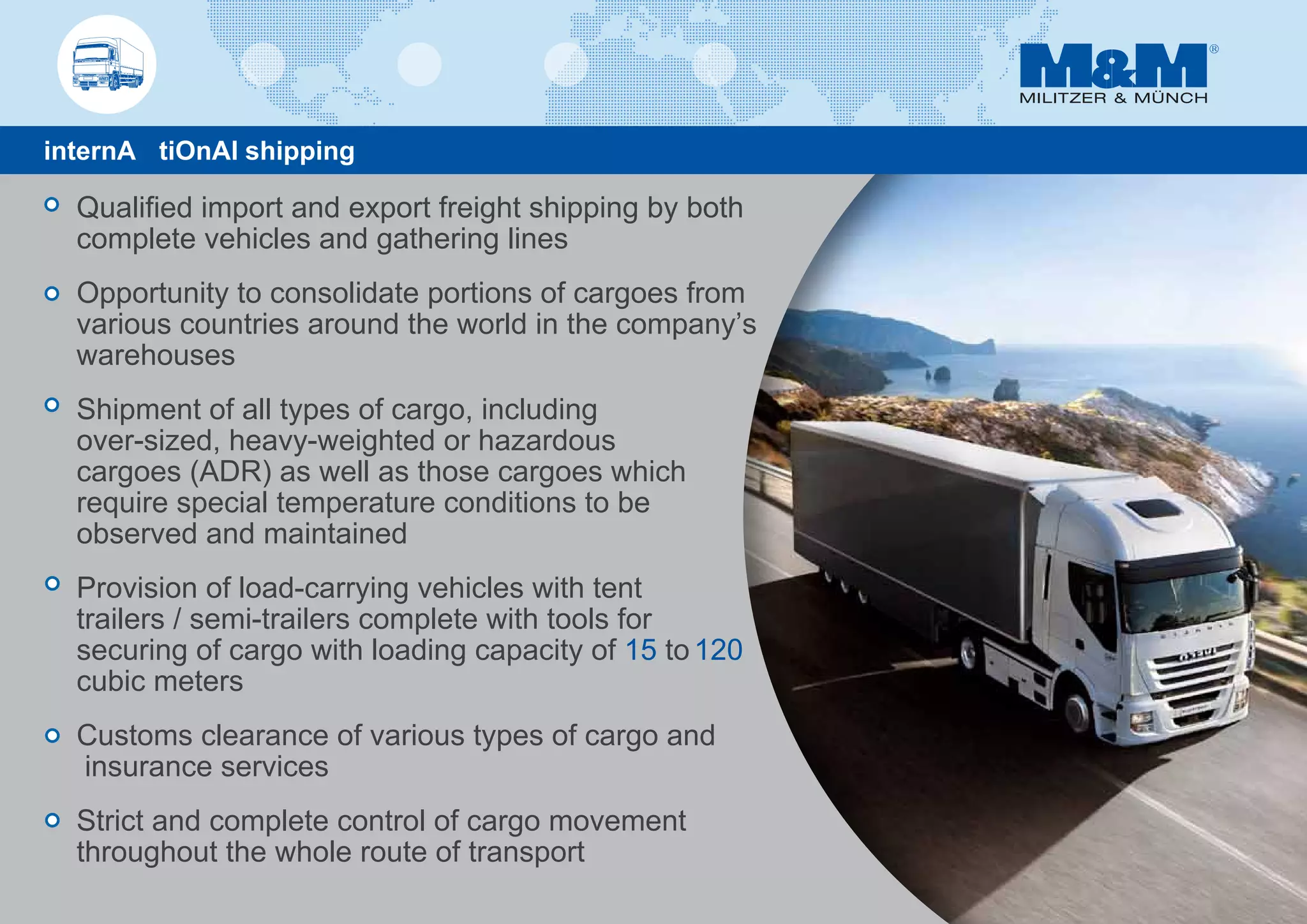 Interna tional Shipping
 