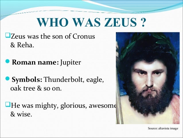 THE GREEK OLYMPIAN GODS SPECIALLY ON THE CHARACTERISTICS OF ZEUS