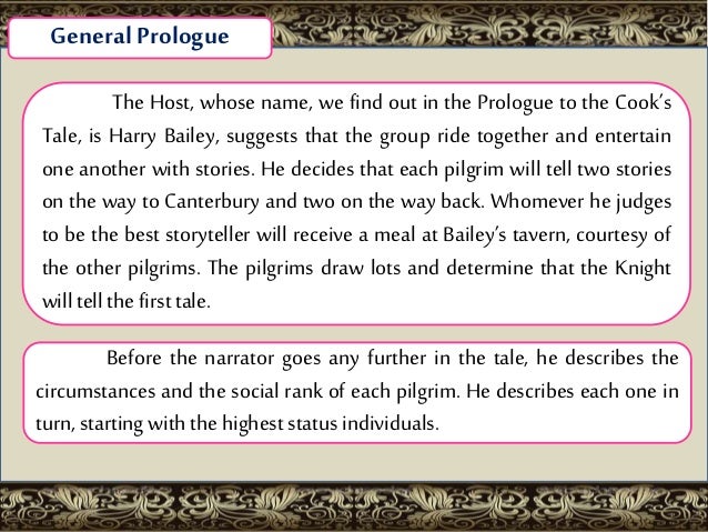 Analysis Of Canterbury Tales By Geoffrey Chaucer General Prologue