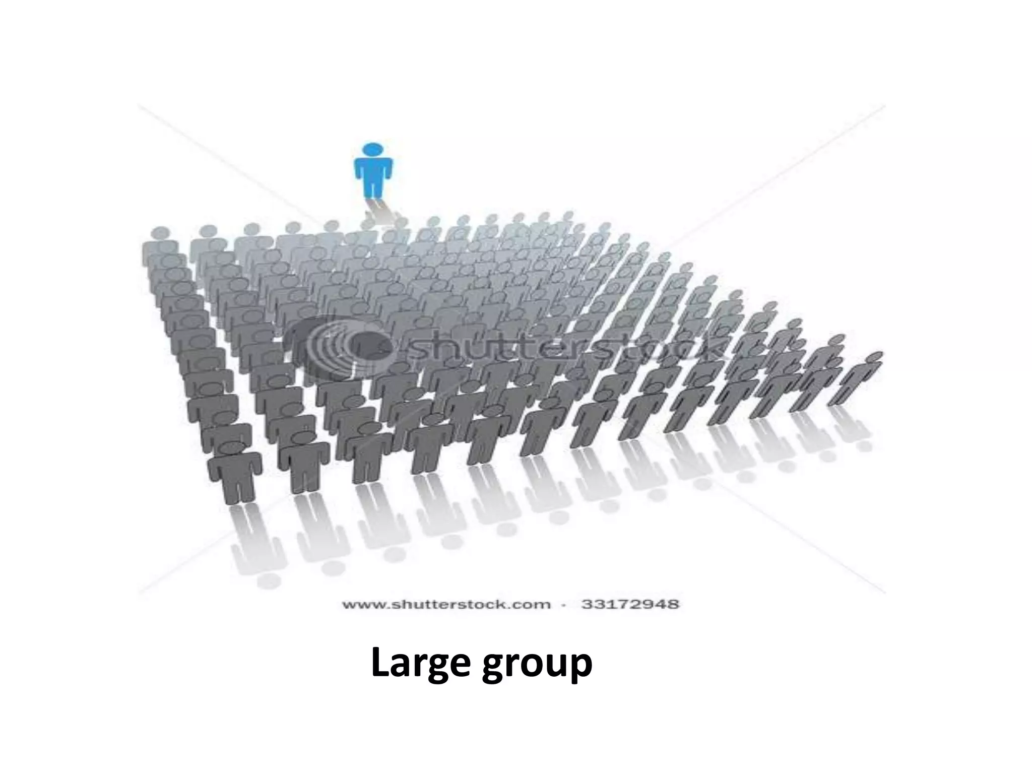Large group
 