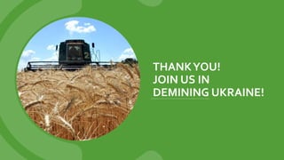 THANKYOU!
JOIN US IN
DEMINING UKRAINE!
 