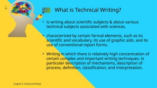 Eng.3LESSON-1.pptx--The Nature of Technical Writing | PPTX
