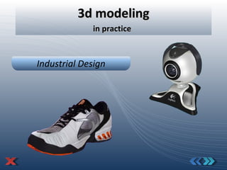 3d modeling in practice Industrial Design