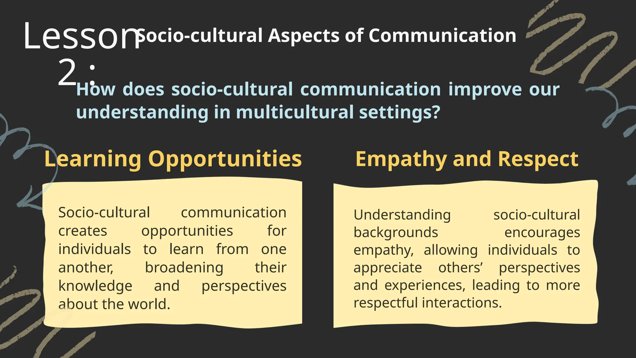 Purposive Communication : Communication in Multicultural Setting | PPTX