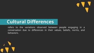 Purposive Communication : Communication in Multicultural Setting | PPTX