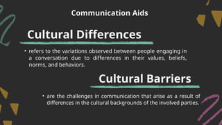 Purposive Communication : Communication in Multicultural Setting | PPTX